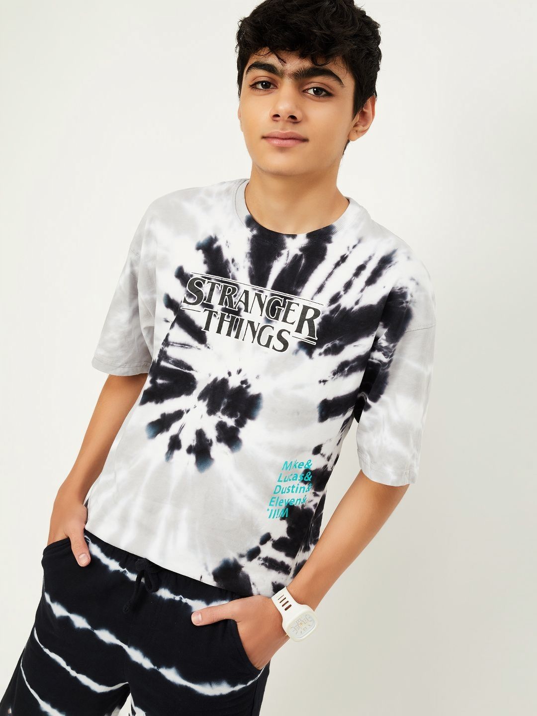 max Boys Abstract Printed Cotton T-shirt-picture-31