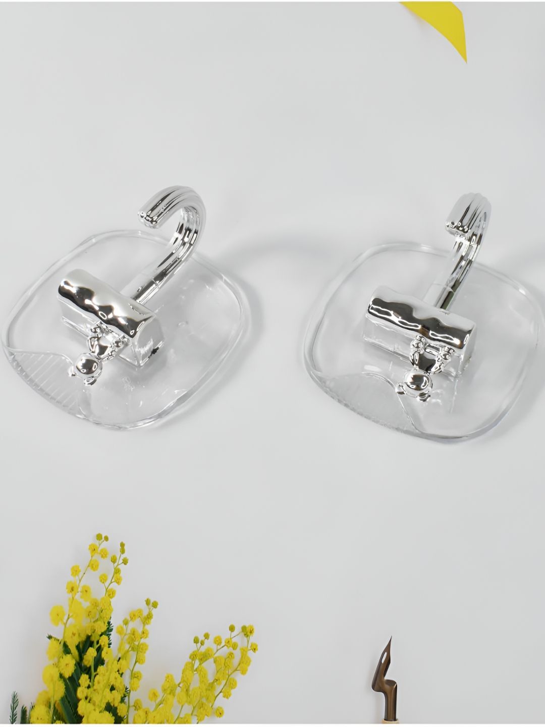 DeoDap Set of 2 Self Adhesive Wall Hooks-picture-51