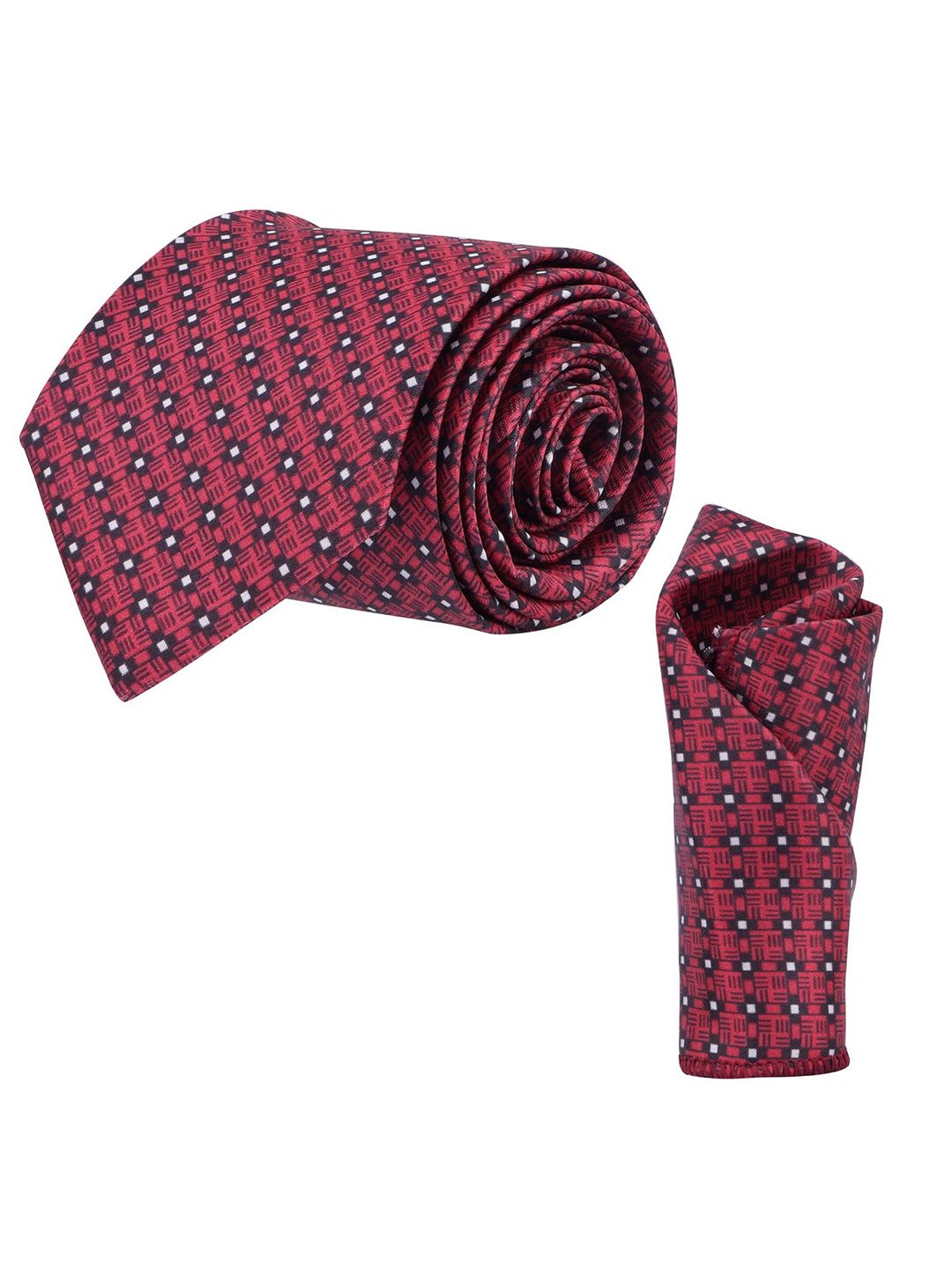 CALIXTO Men Printed Ascot Tie-picture-30
