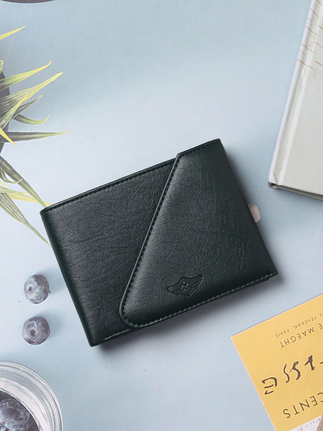 Metronaut Men Textured Two Fold Wallet-image-41