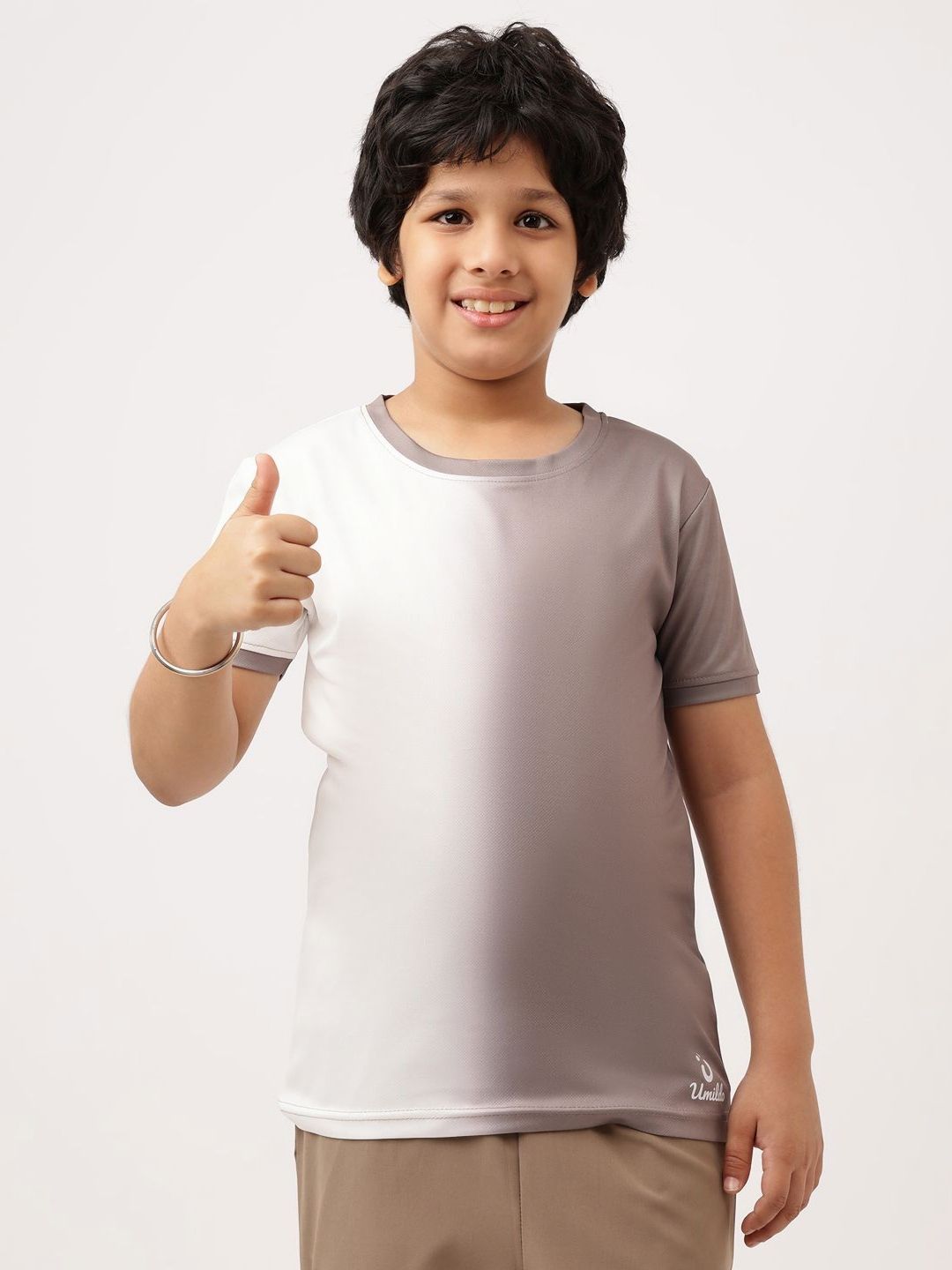 UMILDO Boys Dri-Fit Dyed Round Neck T-shirt-picture-36