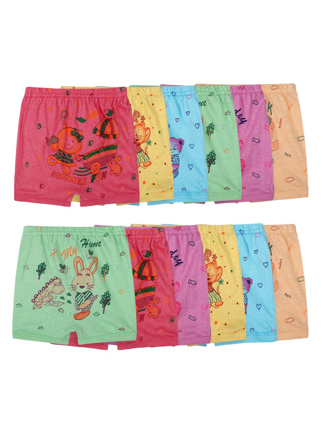 VastraMilap Infants Pack Of 12 Printed Pure Cotton Boy Shorts Briefs 92_S.P_PO-12-picture-10