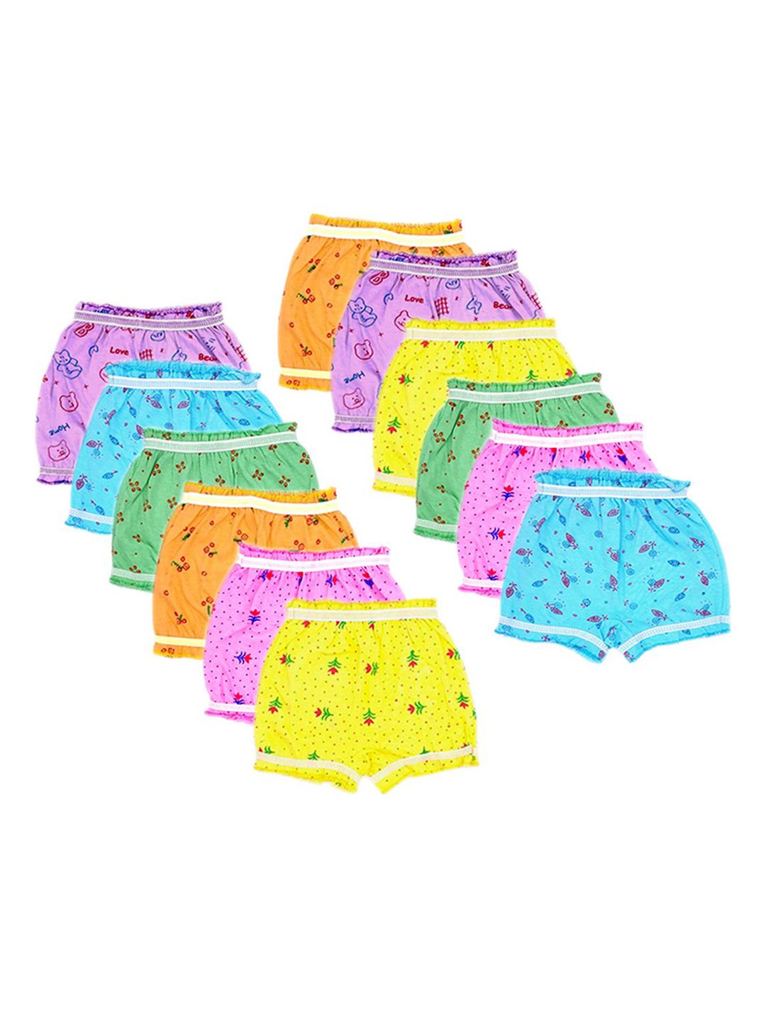 VastraMilap Kids Pack Of 12 Printed Cotton Brief-picture-11