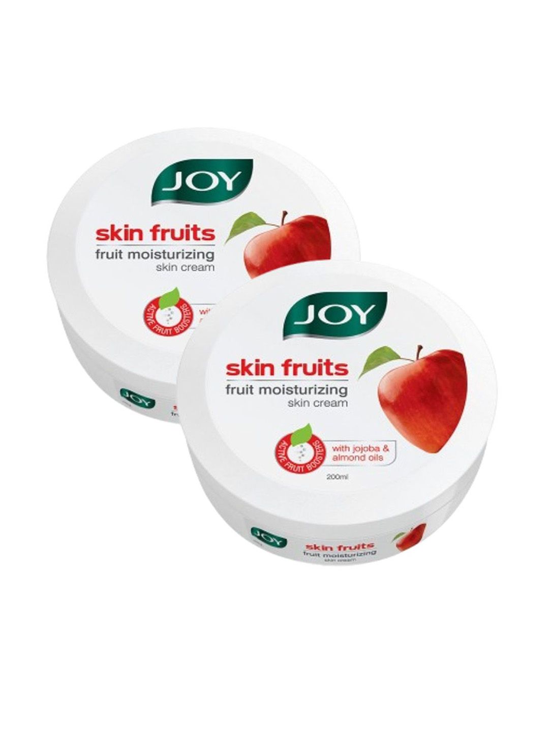 JOY Set Of 2 Skin Fruits Peach Super Soft 24 Hour Moisturizer Cream - 200 ml Each-image-45
