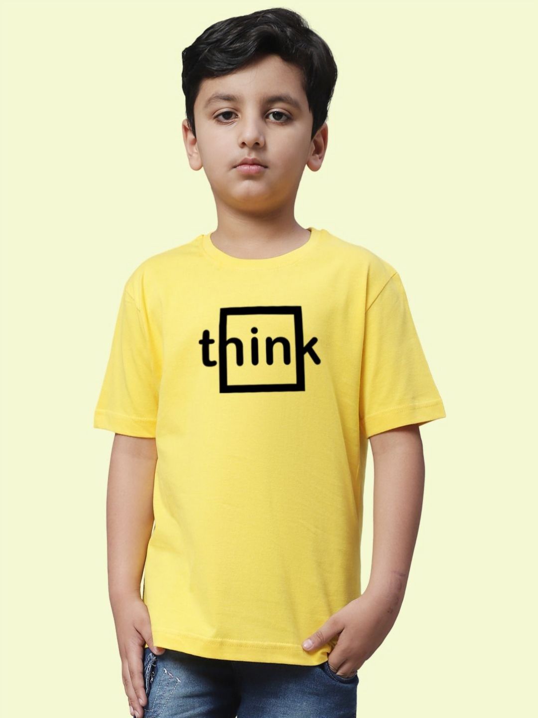 Friskers Boys Typography Printed Round Neck Cotton T-shirt-picture-55