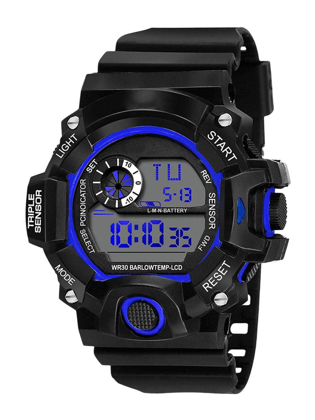 SWADESI STUFF Unisex Kids Dial & Straps Digital Automatic Watch 730 BLUE 99-image-42