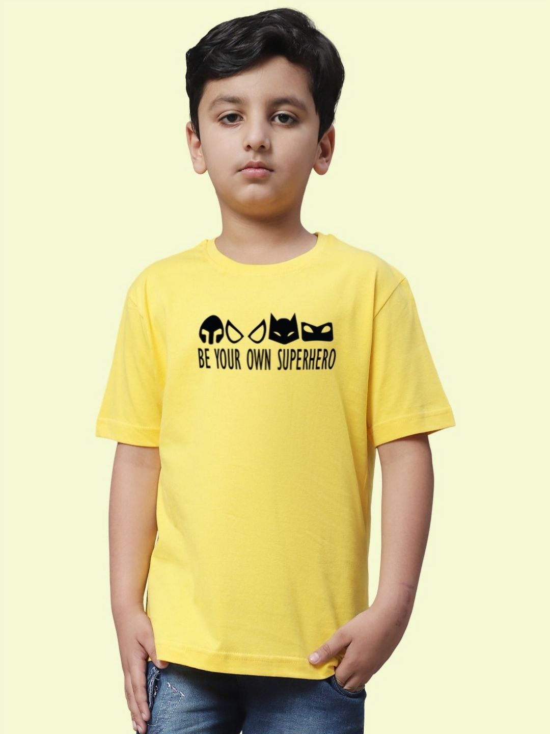 Friskers Boys Typography Printed Round Neck Cotton T-shirt-picture-52