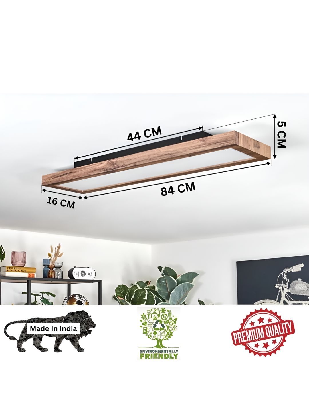 Artica Brown Textured Contemporary Ceiling Lamp-picture-32