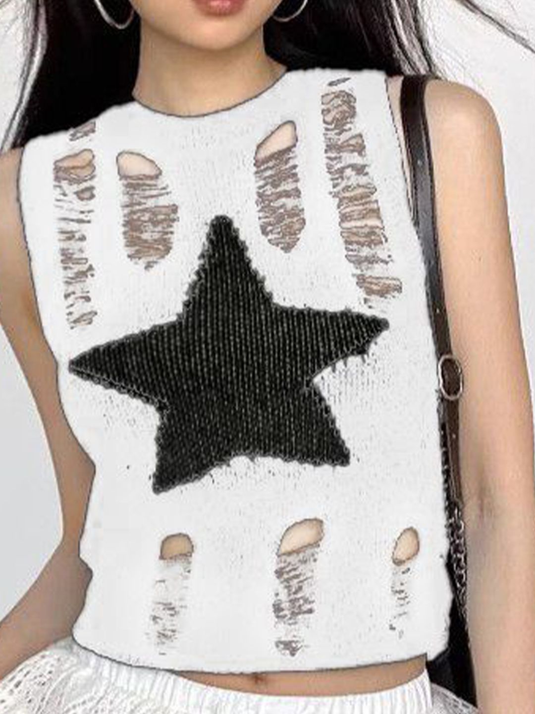 StyleCast x Revolte Women Round Neck Sleeveless Crop Top-image-18