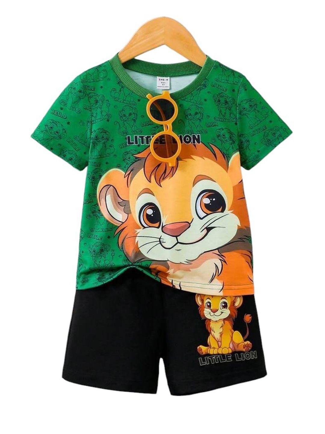 KEESOR Boys Printed T-shirt with Shorts-image-19