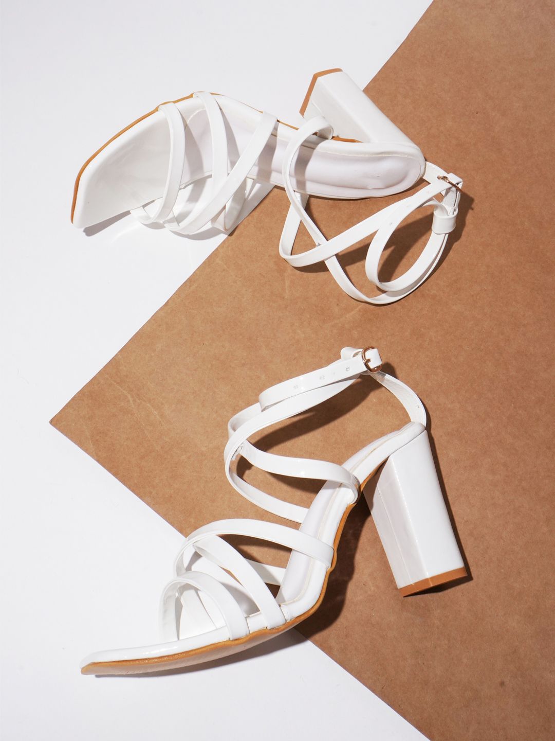 TRYME Block Heel Sandals with Tassels-picture-36