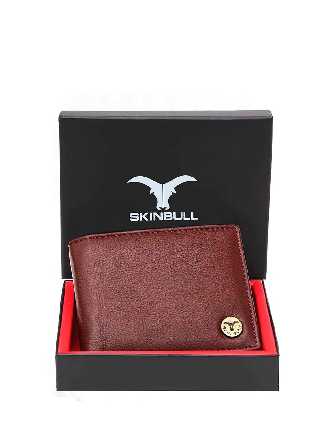 SKINBULL Men Leather Two Fold Wallet-picture-16