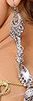 Anouk Leheriya Striped Mirror Work Saree