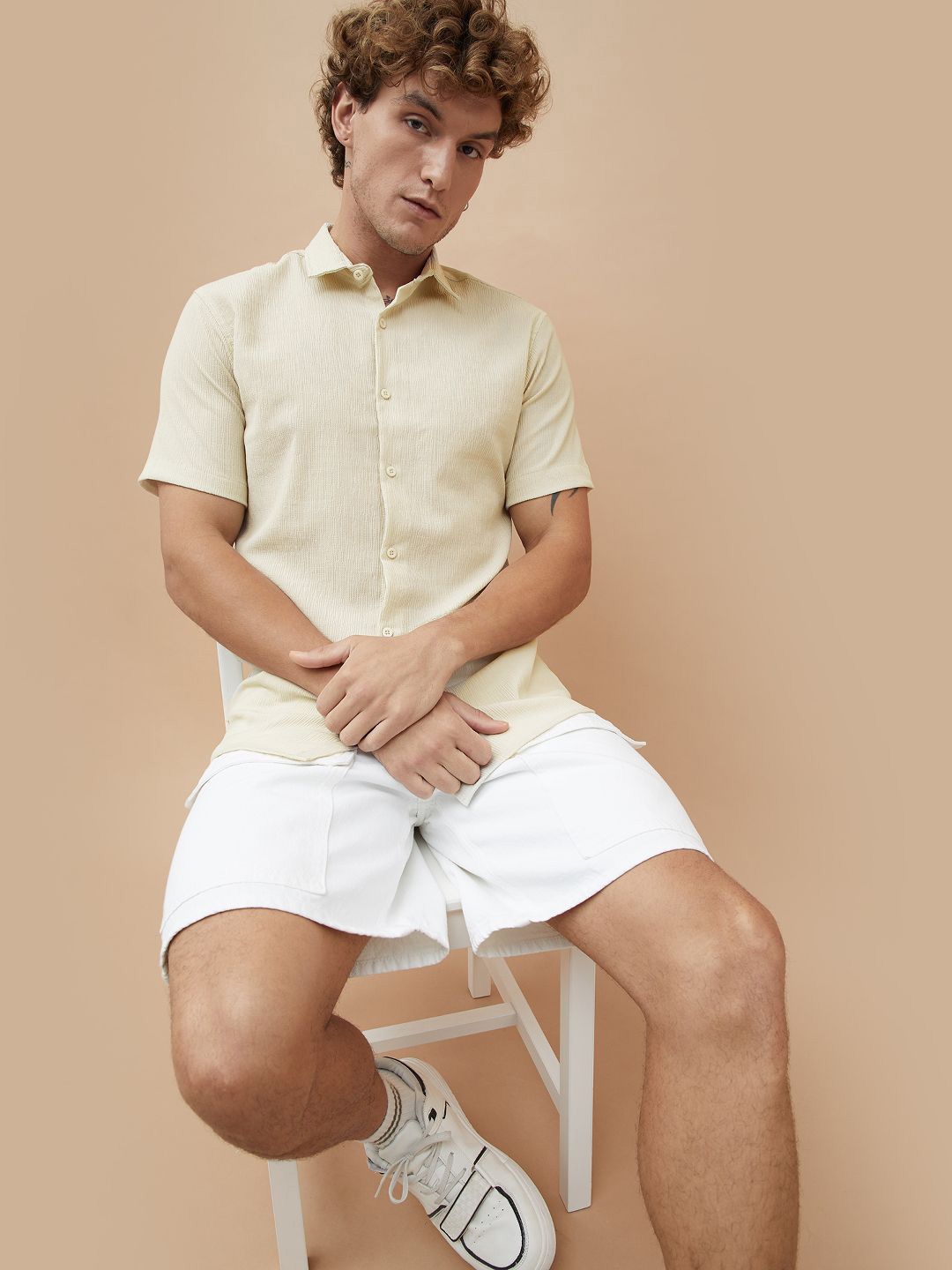 Forca Men Slim Fit Casual Shirt-picture-24