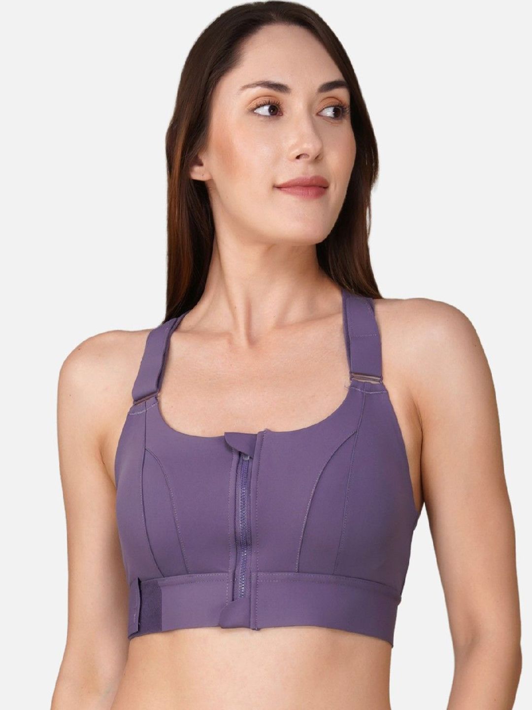 Poftik Full Coverage Lightly Padded Sports Bra
