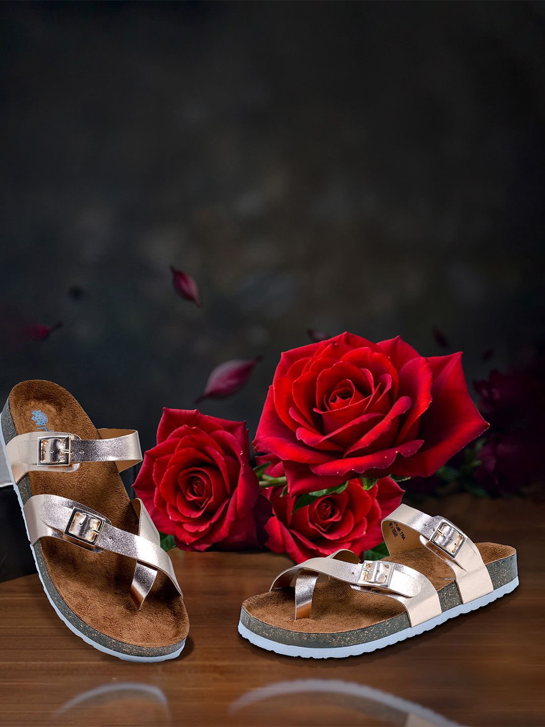 LYDC Women Solid PU One Toe Flats-picture-11