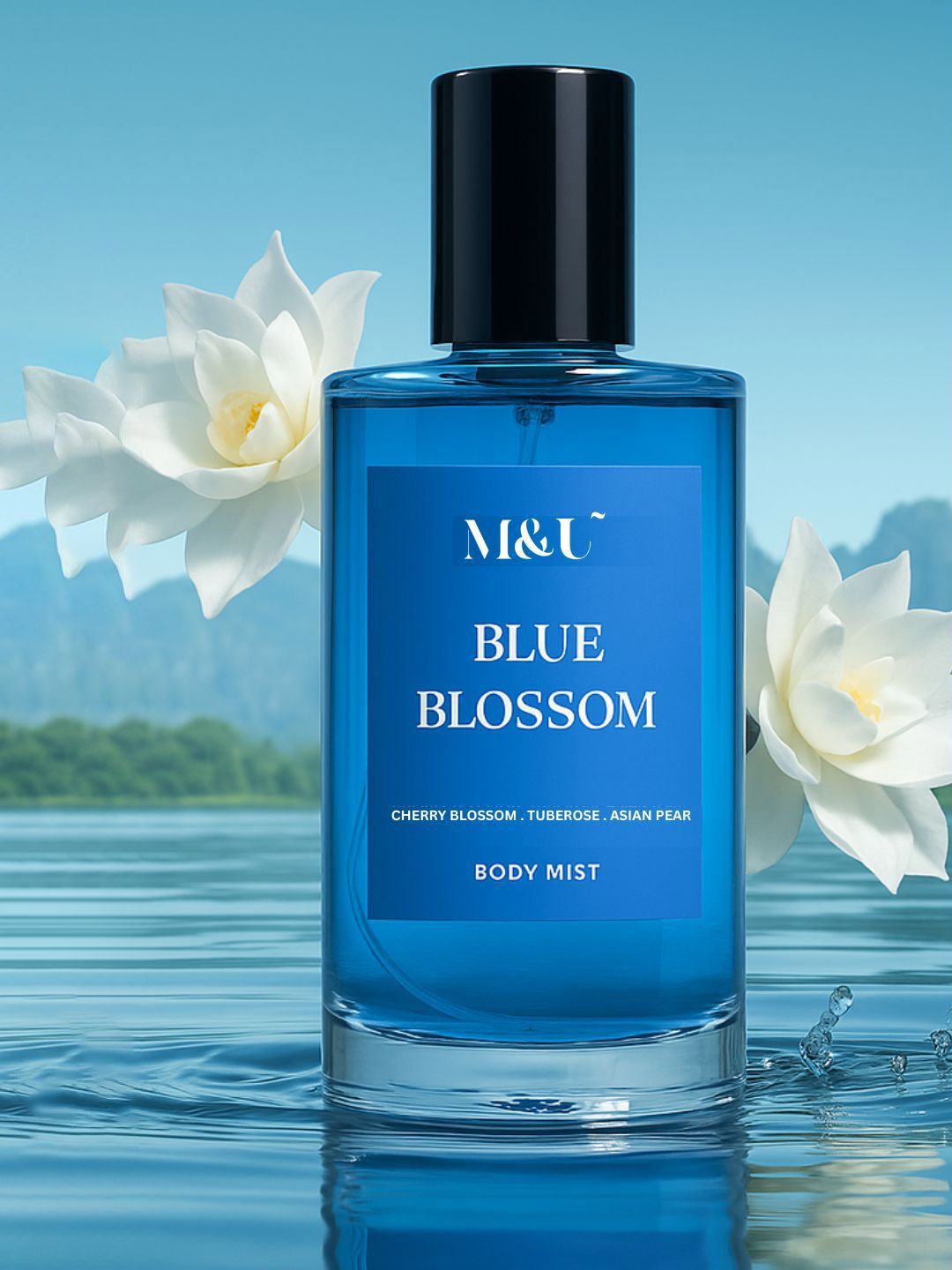 M&U Women Blue Blossom Long Lasting Body Mist - 50 ml-picture-27