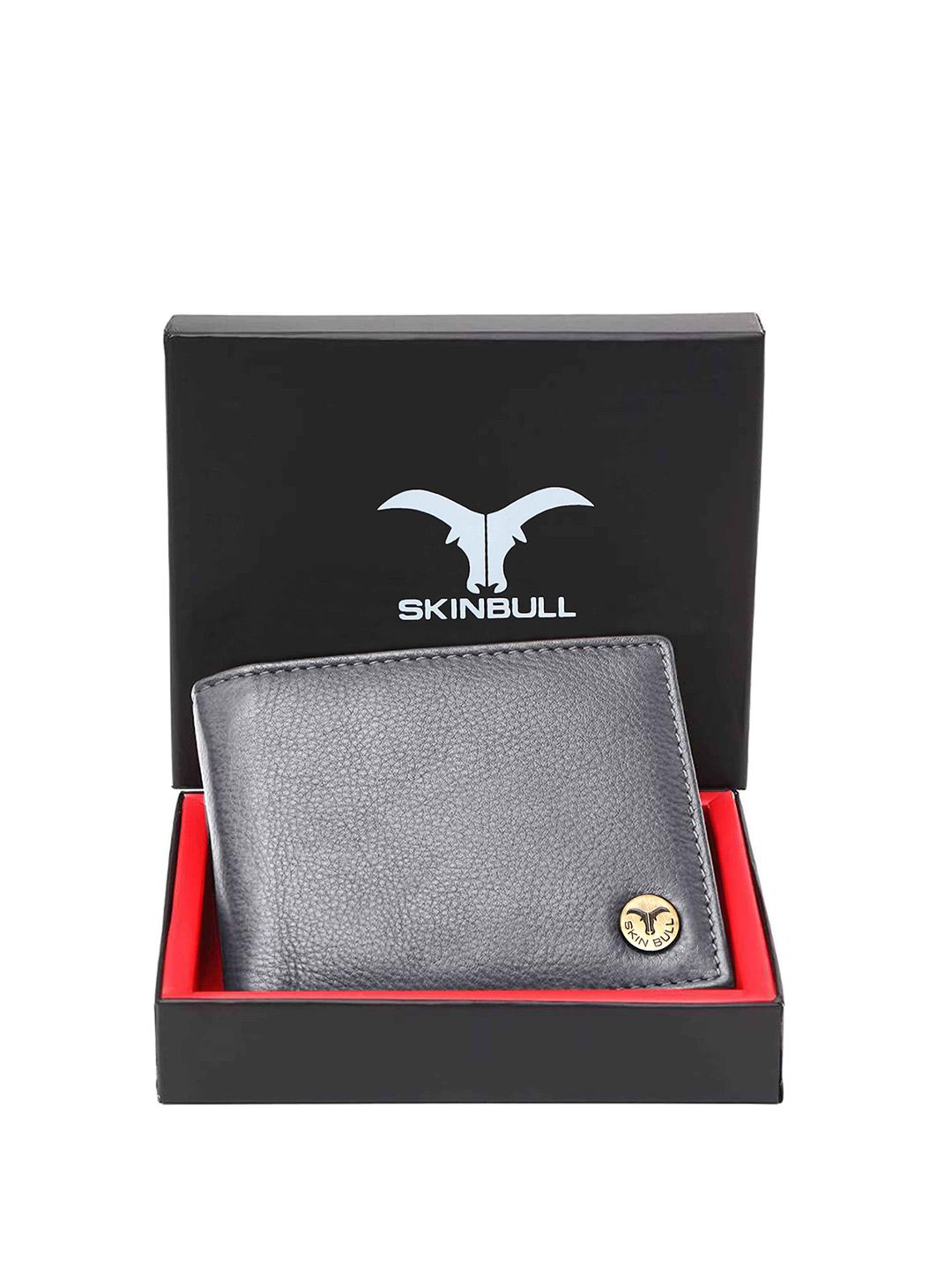 SKINBULL Men Leather Two Fold Wallet-picture-15