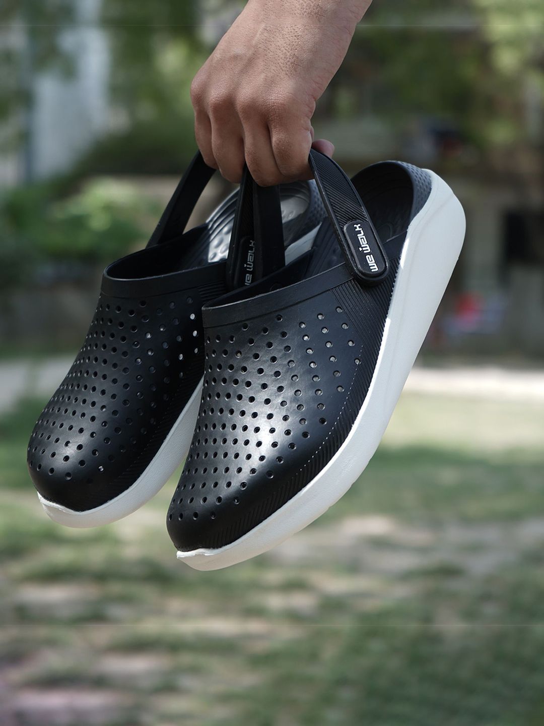 Spotwalk Men Self Design Clogs-picture-33