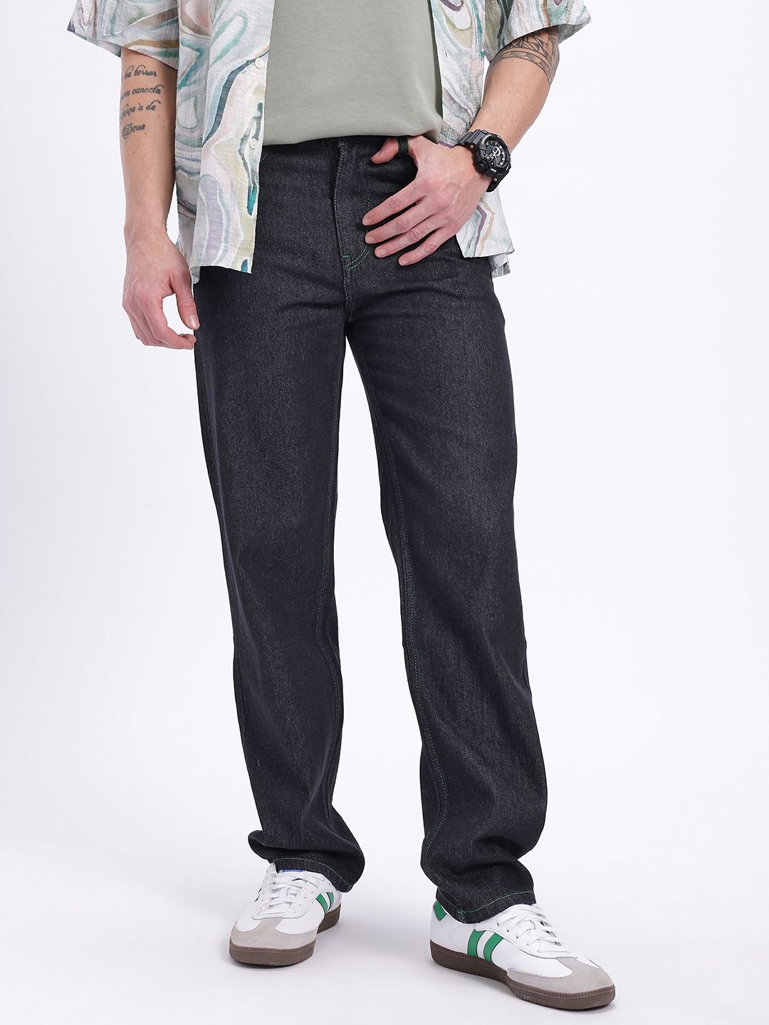 glitchez Men Effortless Edge Straight Fit Jeans-picture-18