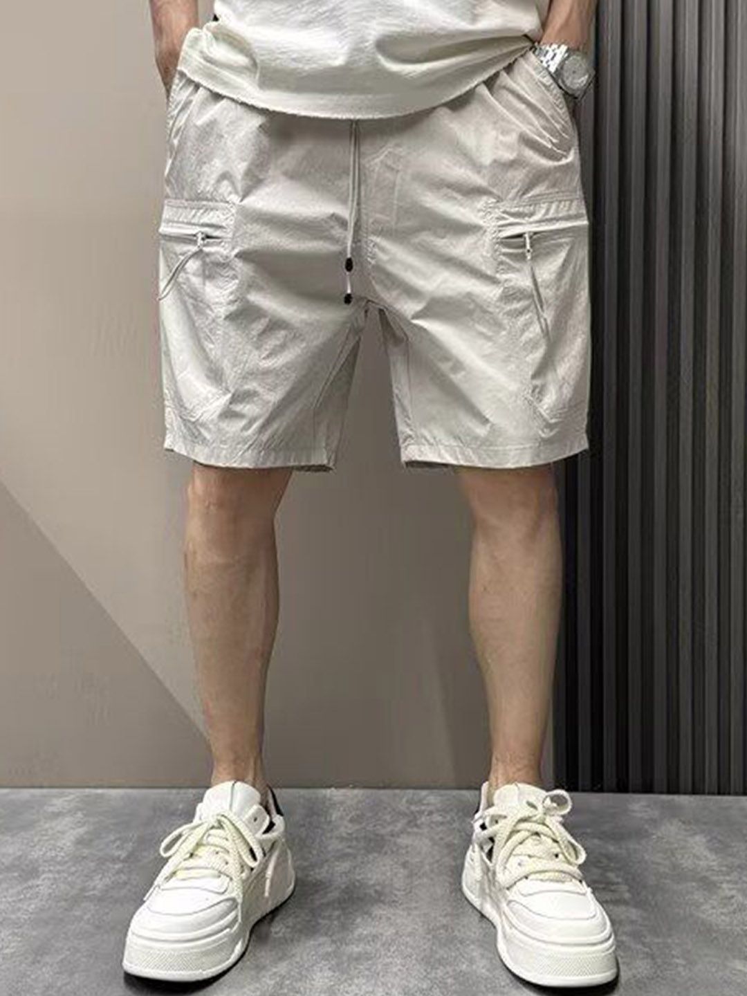 StyleCast x Revolte Men Relaxed Fit Outdoor Cargo Shorts-picture-54