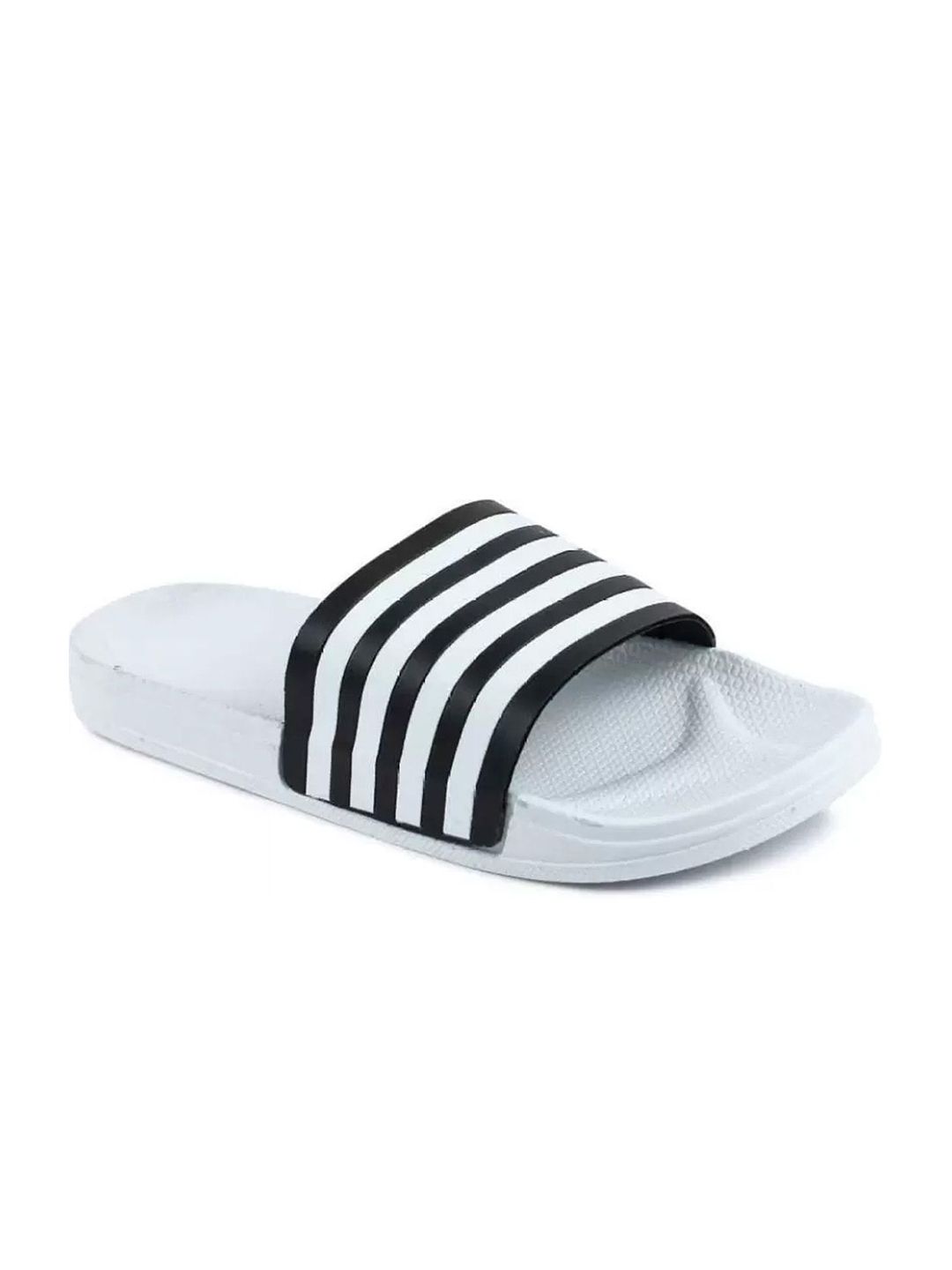 DRACKFOOT Men Striped Sliders-image-31