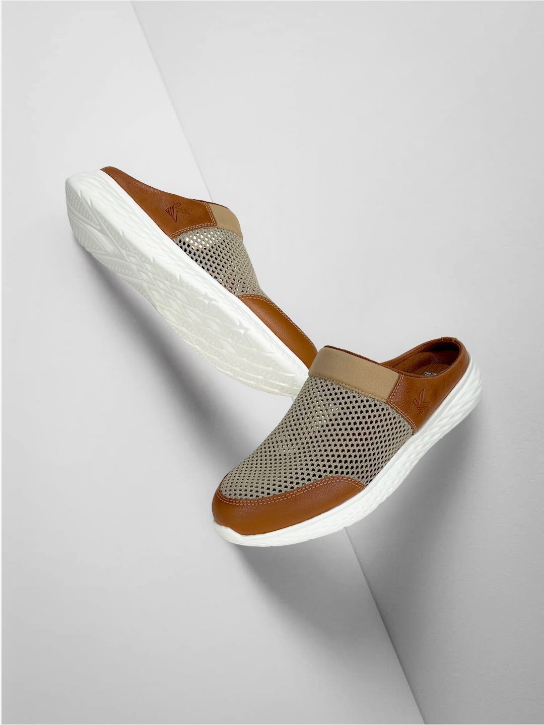 KazarMax Men Summer Breeze Tan Mule-image-24