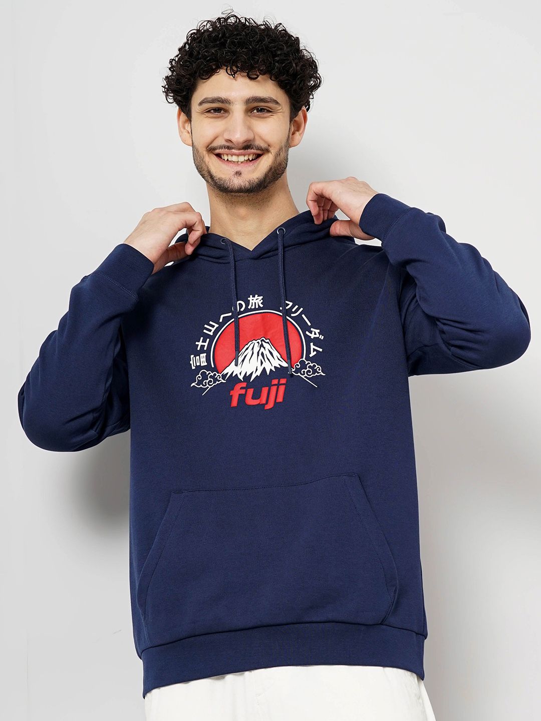 Celio Men Graphic Printed Cotton Sweatshirt-picture-33