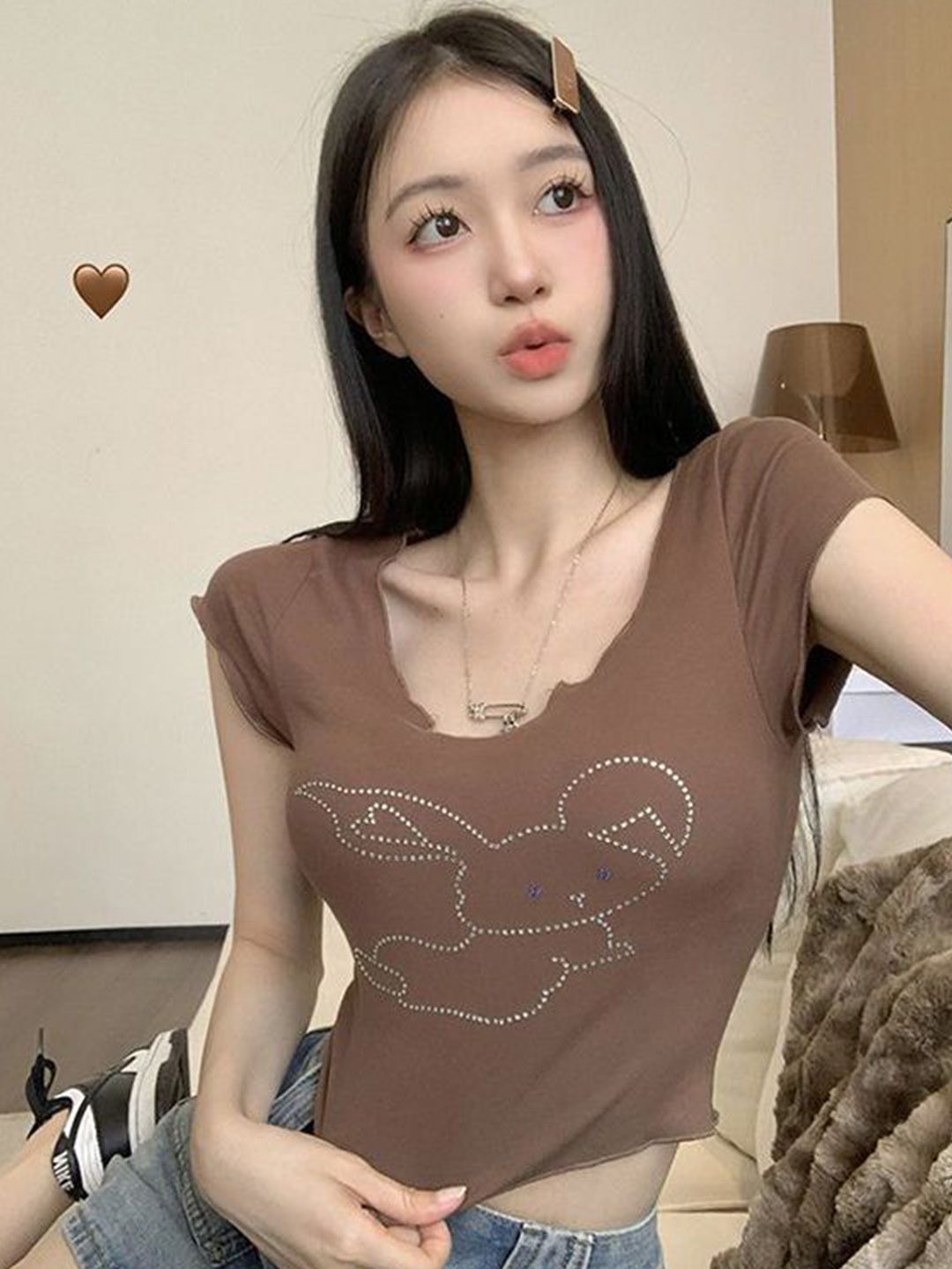 StyleCast x Revolte Women Fitted Crop Top-picture-22