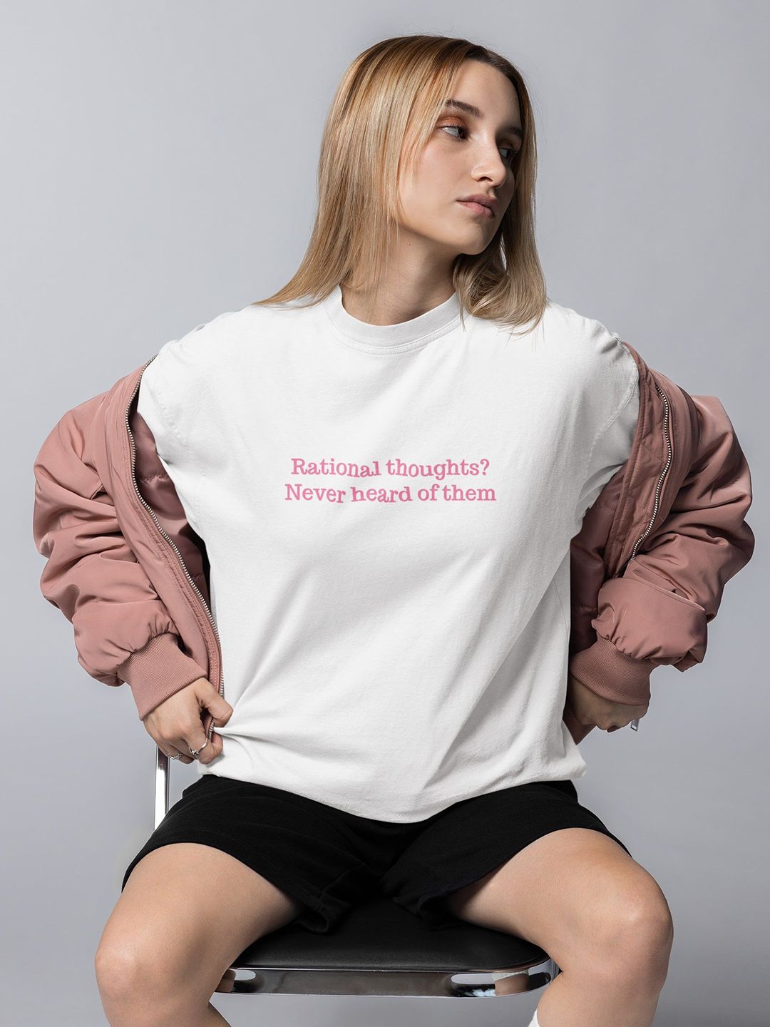 Art By Ritik Unisex Typography Printed Drop-Shoulder Sleeves Cotton Oversized T-shirt-picture-39