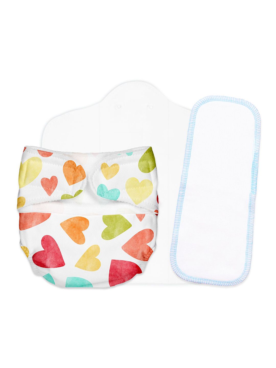 SuperBottoms Set Of 3 Newborn UNO Cloth Diaper With Magic Pad & Booster Pad-picture-56