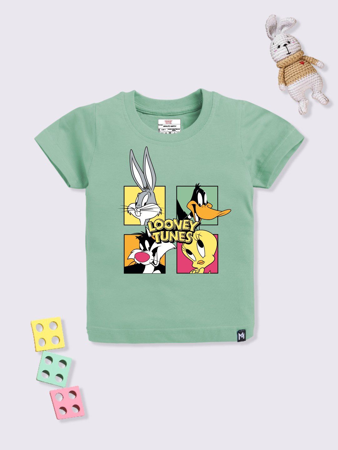 YK X Minute Mirth Boys Looney Tunes Printed T-shirt-picture-30