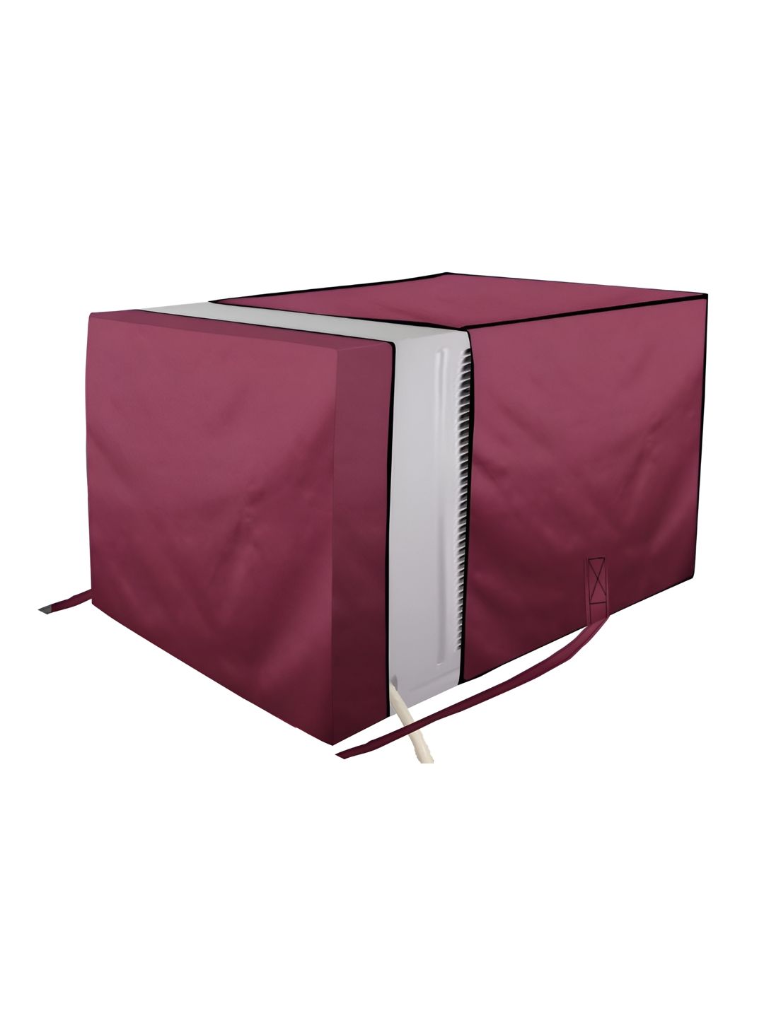The Furnishing Tree Maroon Plastic Air Conditioner Cover-picture-17