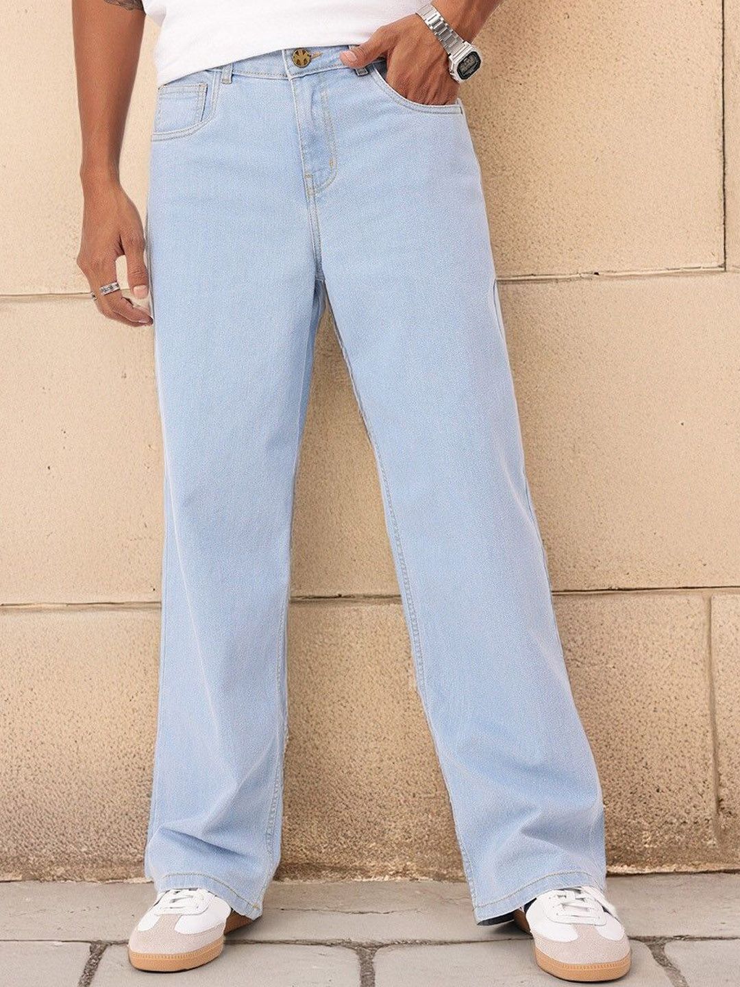 FUDE PRIDE Men Mid-Rise Stretchable Jeans-image-43