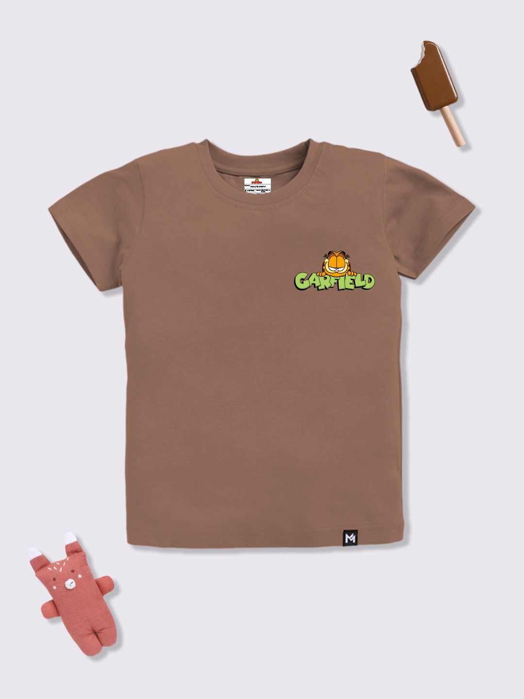 YK X Minute Mirth Boys Garfield Printed T-shirt-picture-26