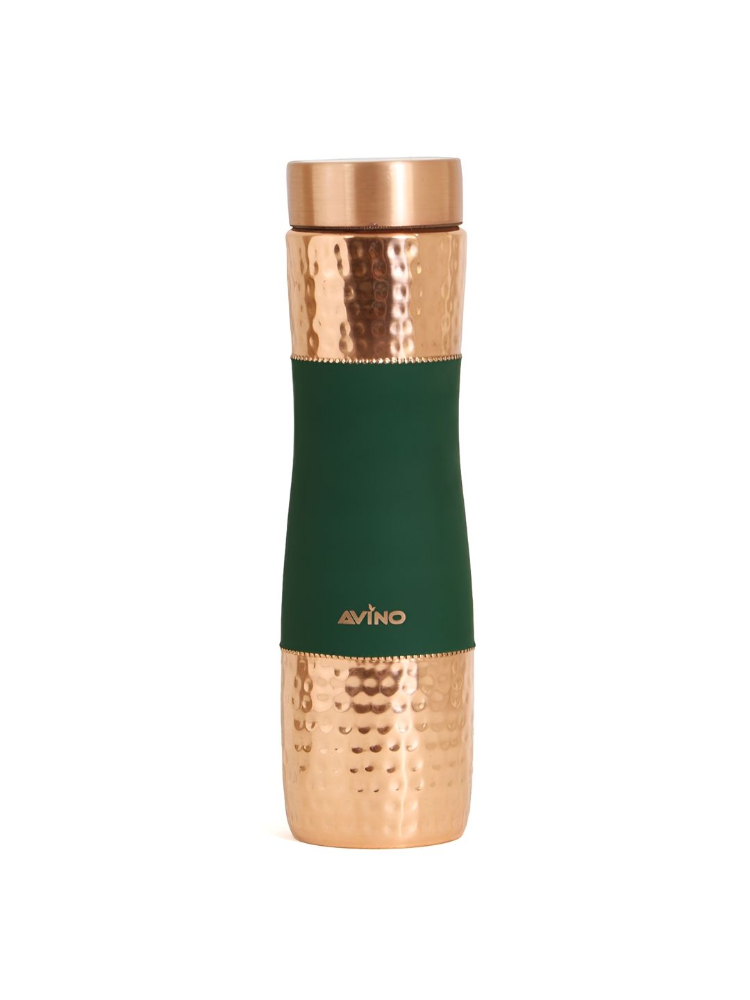 AVINO Copper-Toned & Sea Green Copper Water Bottle 500ml-picture-30