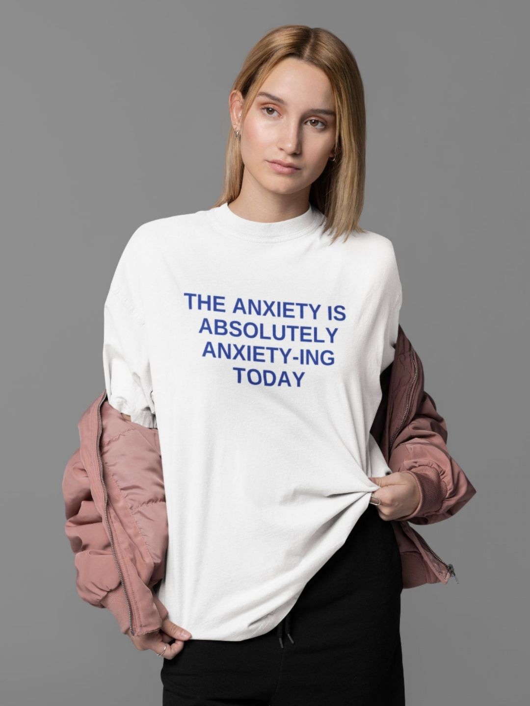 Art By Ritik Unisex Typography Printed Oversized T-shirt-picture-37