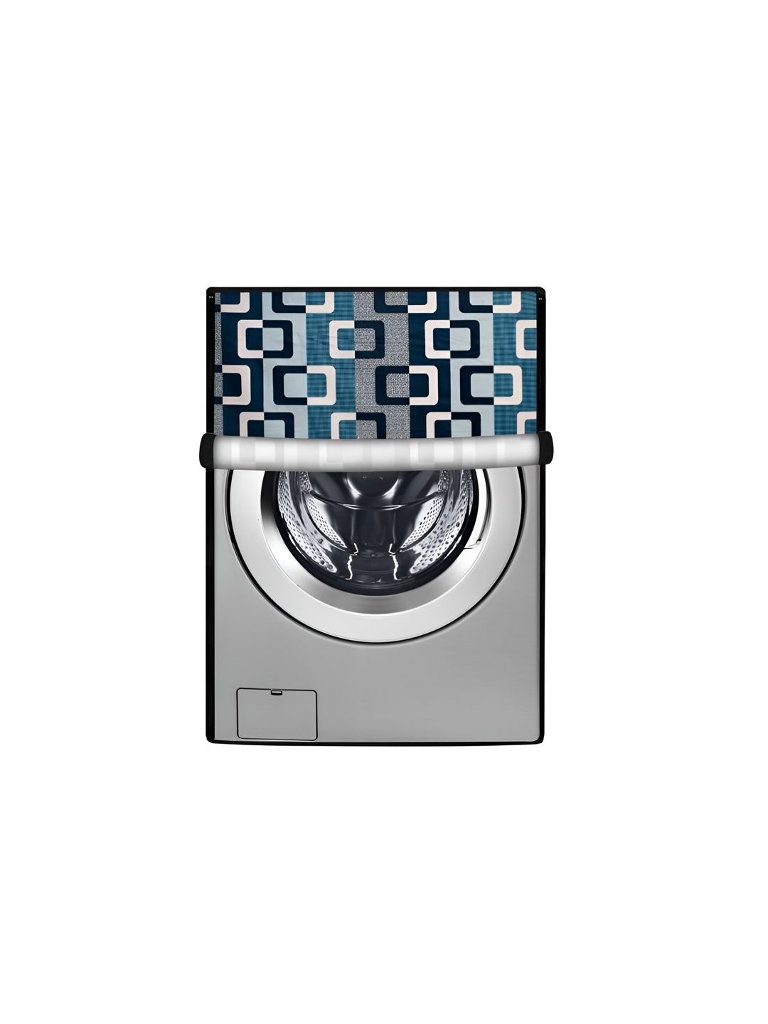 The Furnishing Tree Blue Plastic Washing Machine Cover-picture-24