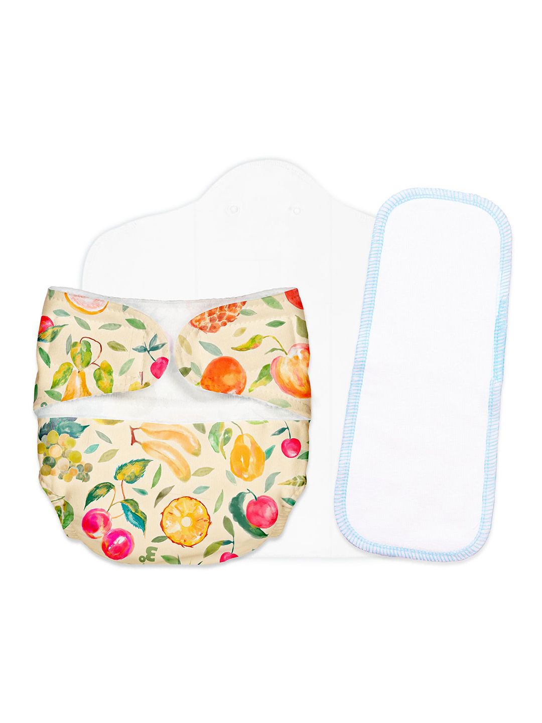 SuperBottoms Set Of 3 Newborn UNO Cloth Diaper With Magic Pad & Booster Pad-picture-20