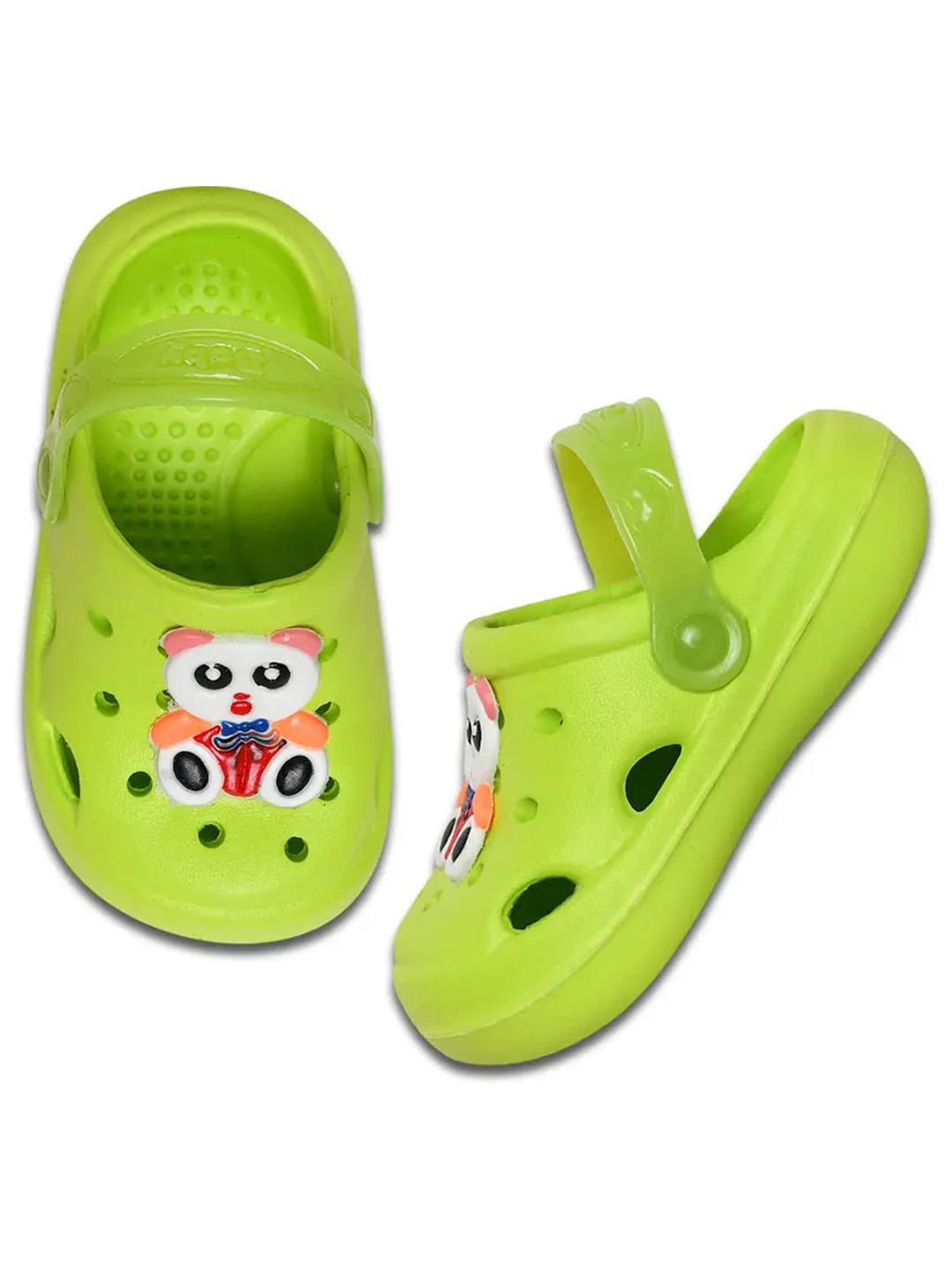 Trendmode Kids Printed Led Light Flip Flop Clogs