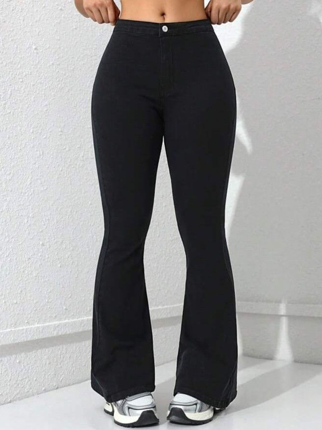 Next One Women Smart Bootcut High-Rise Stretchable Jeans-picture-13