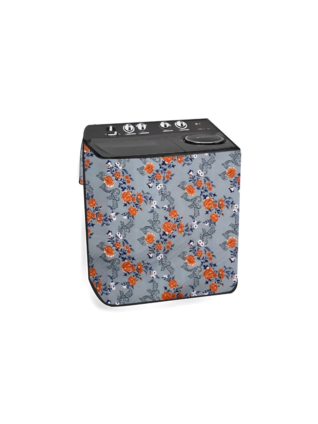 The Furnishing Tree Blue Plastic Washing Machine Cover-picture-23