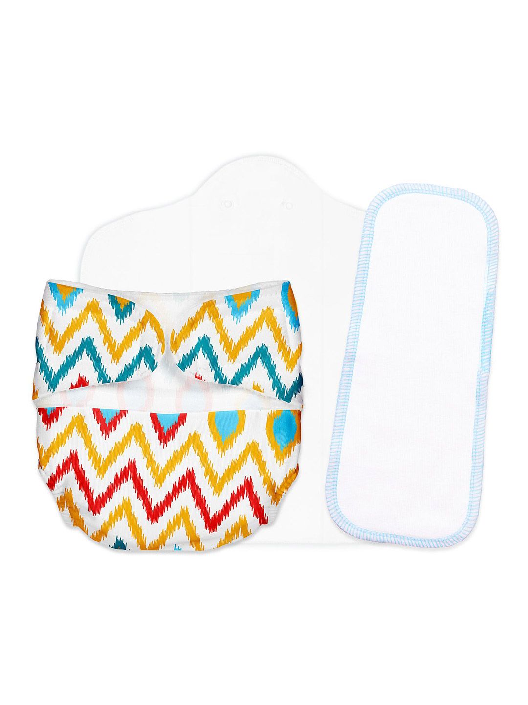 SuperBottoms Set Of 3 Newborn UNO Cloth Diaper With Magic Pad & Booster Pad-picture-35