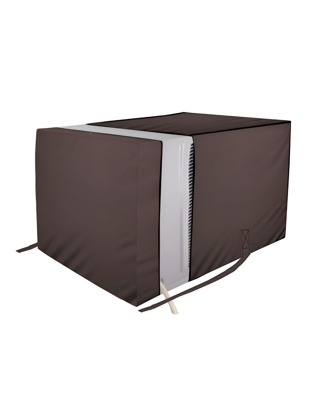 The Furnishing Tree Coffee Brown Plastic Air Conditioner Cover-picture-34