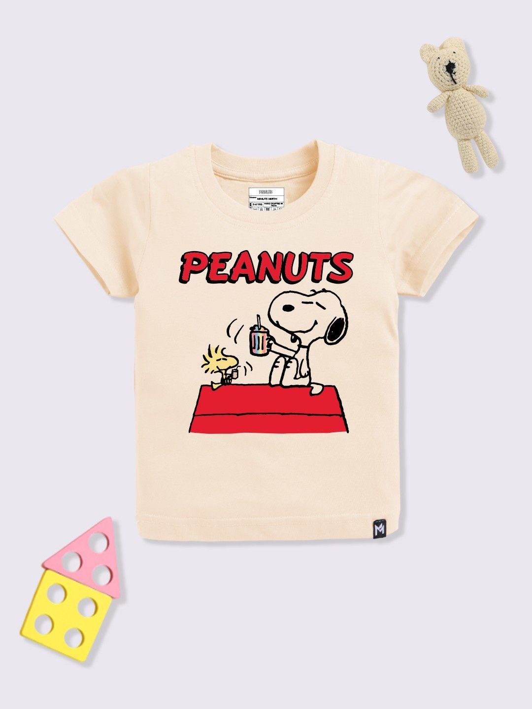 YK X Minute Mirth Boys Peanuts Printed T-shirt-picture-29