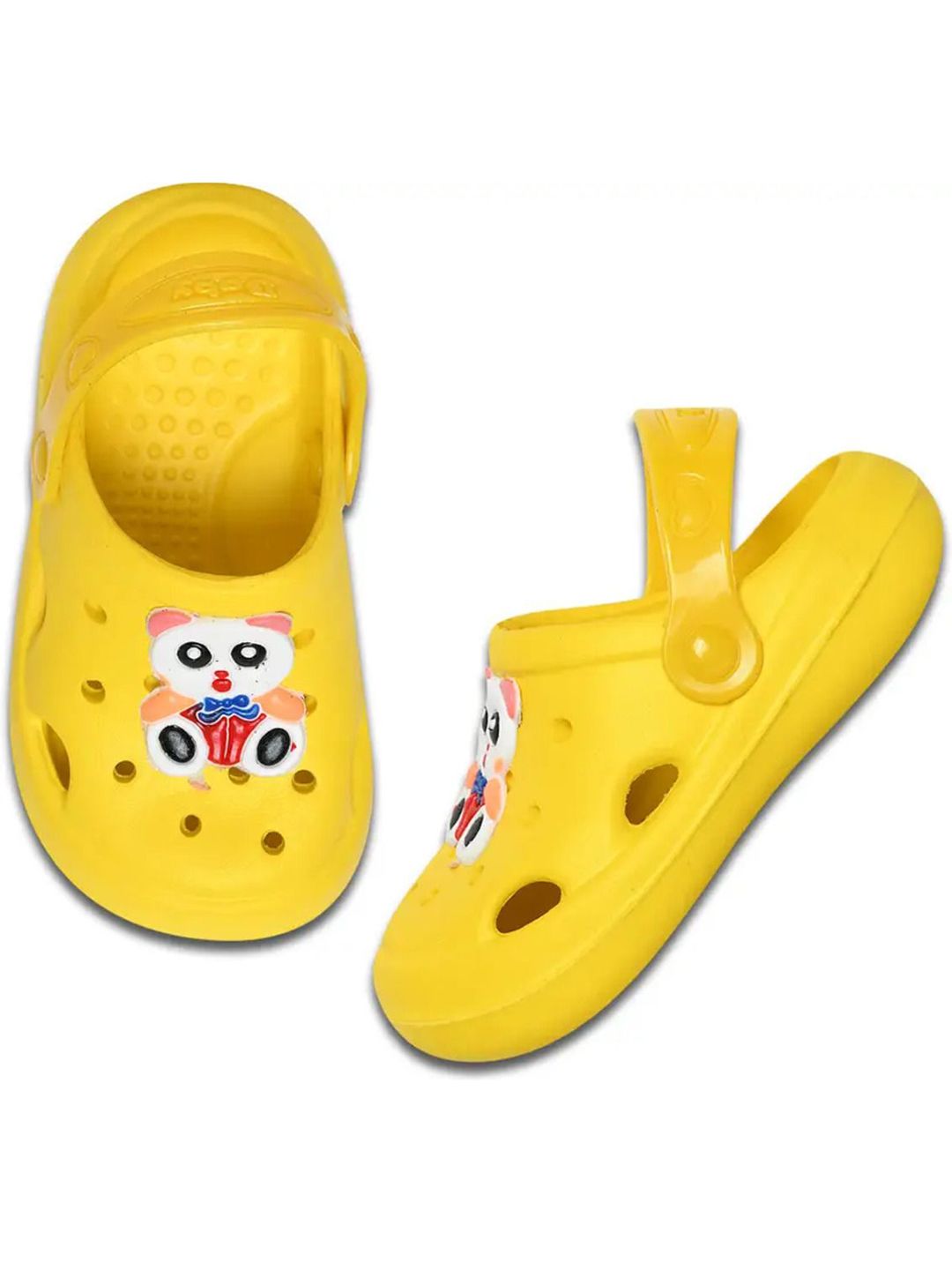 Trendmode Kids Printed Led Light Flip Flop Clogs-picture-17