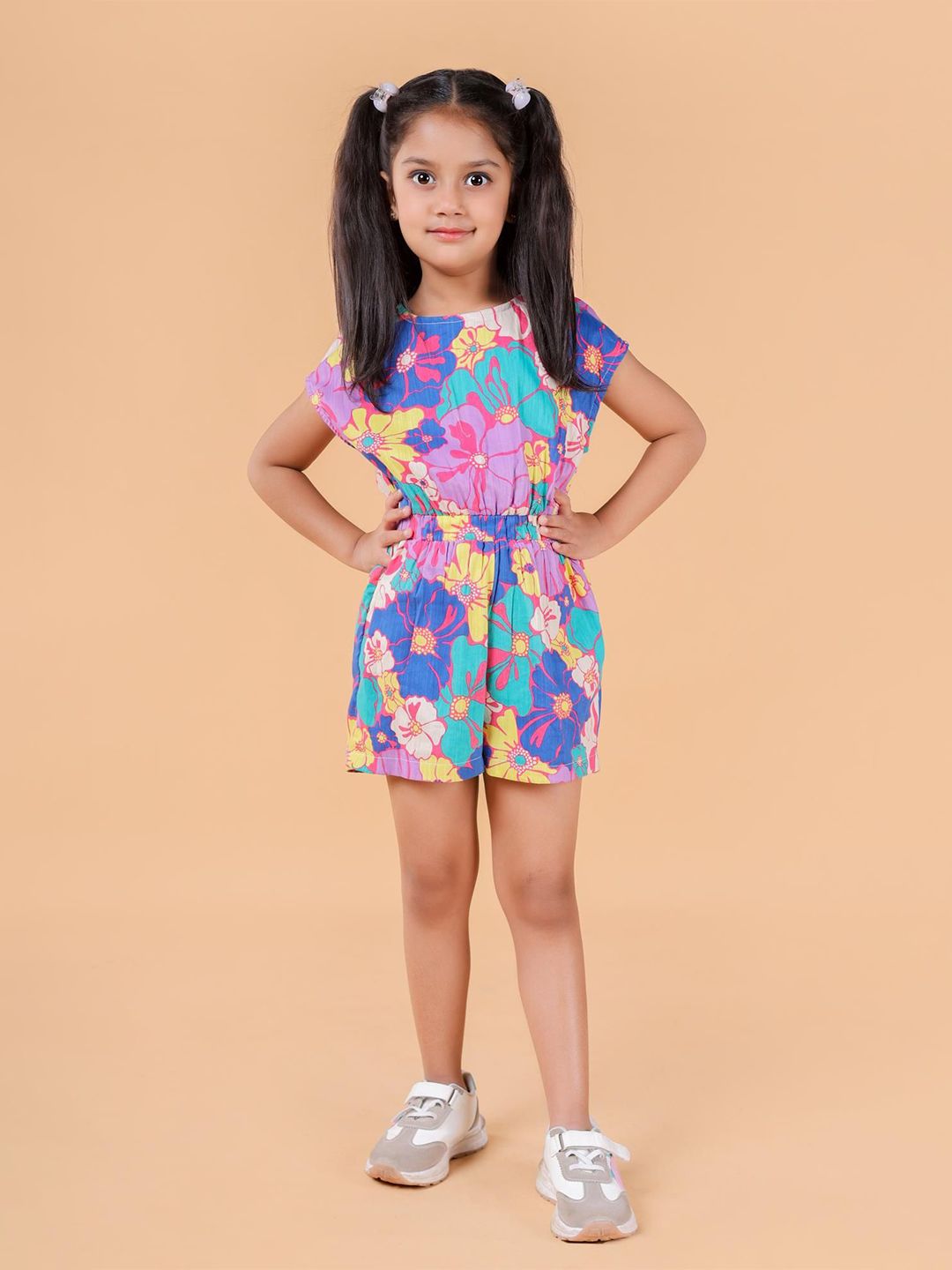 Nature Nook Kids Girls Printed Jumpsuit-picture-36