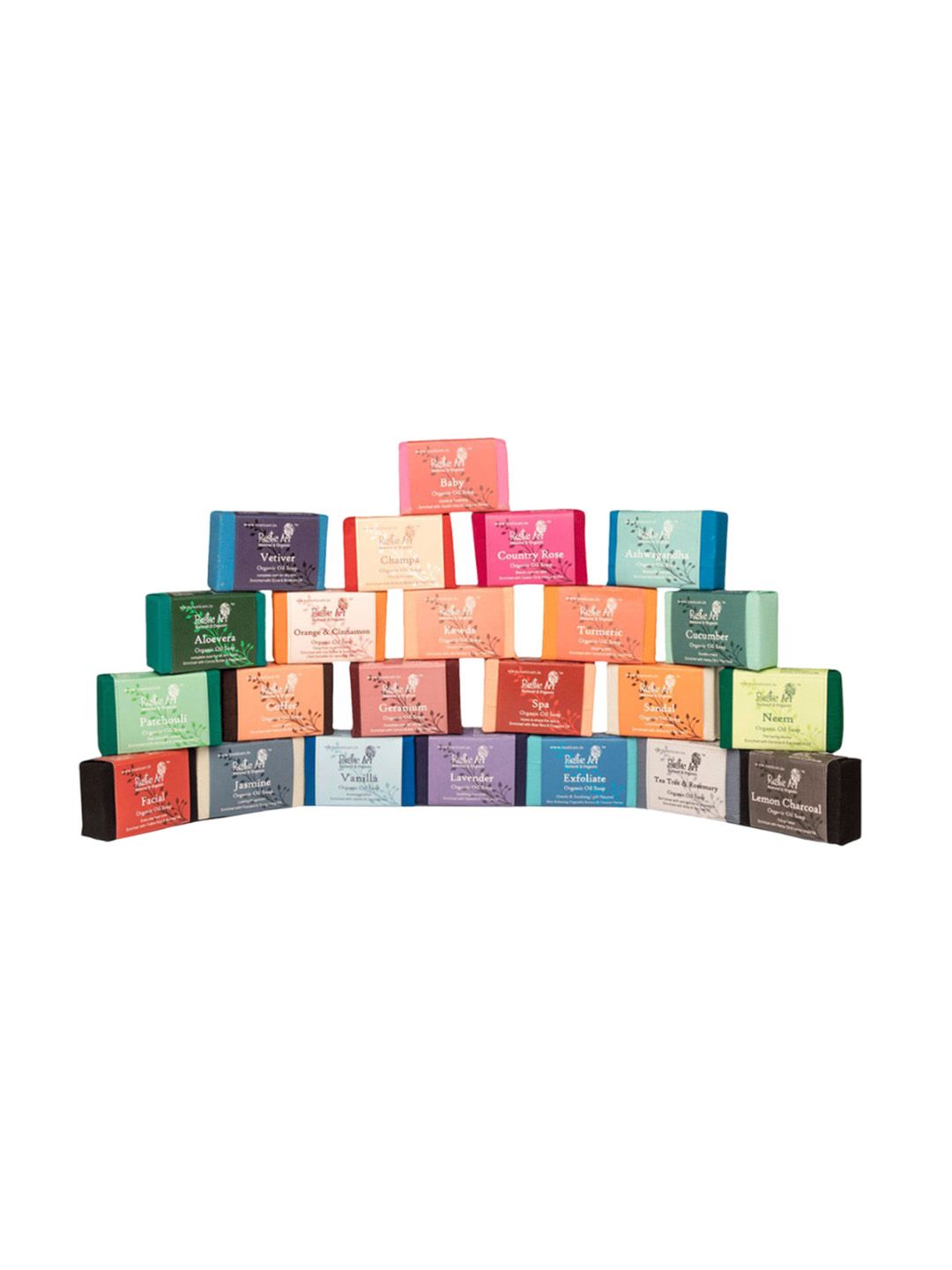 Rustic Art Set Of 2 Neem Organic Oil Soap - 100 g Each-image-14