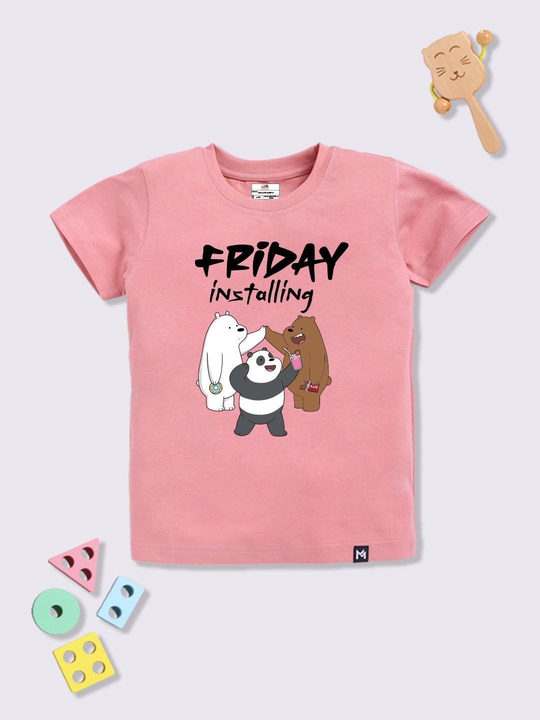 YK X Minute Mirth Boys Printed Cotton T-shirt-picture-20