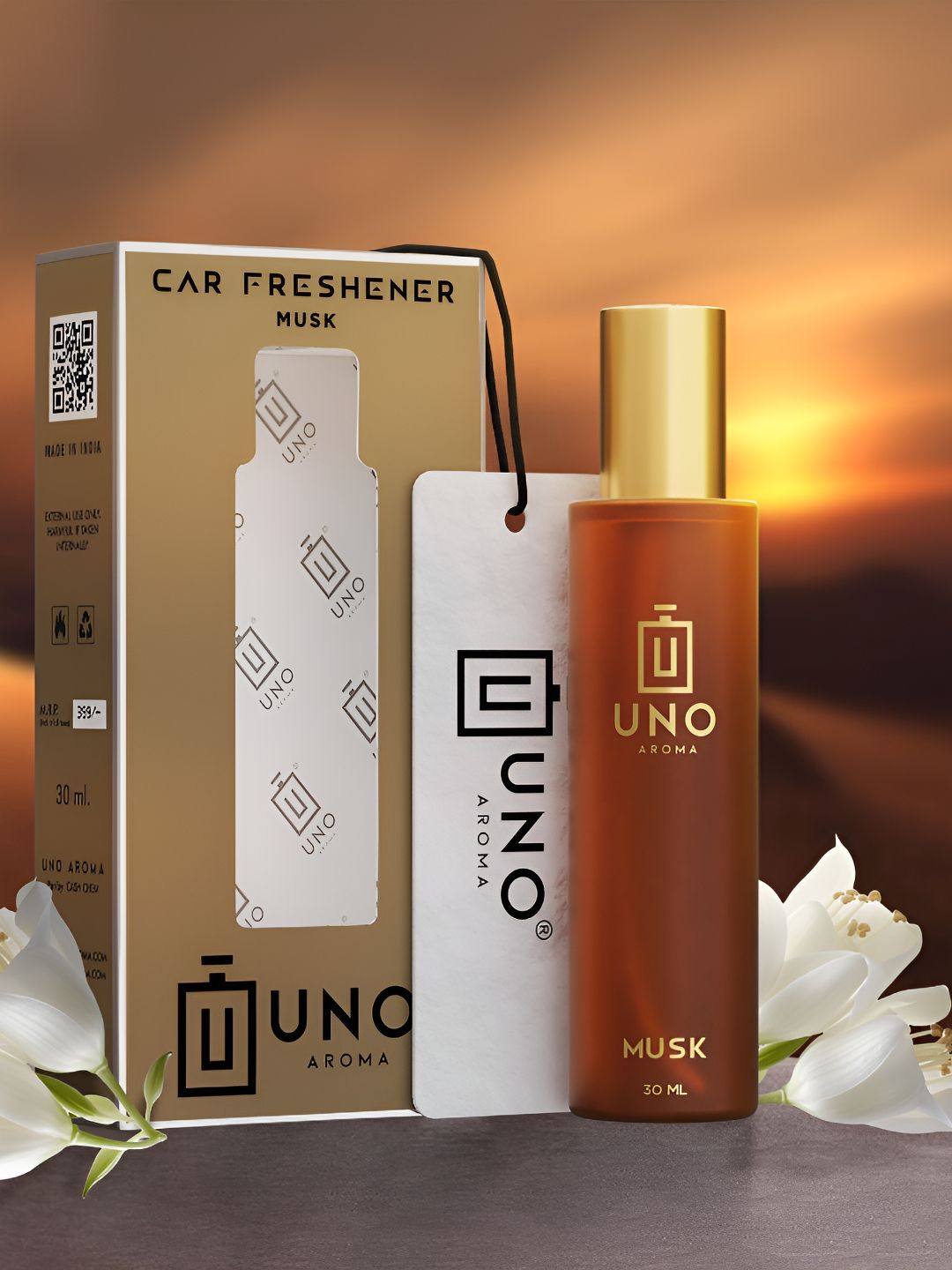 UNO AROMA Musk Spray Car Perfume 30ml-picture-30